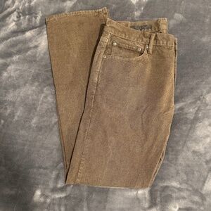 Men’s Gap 1969 premium straight jeans 32x32 brown